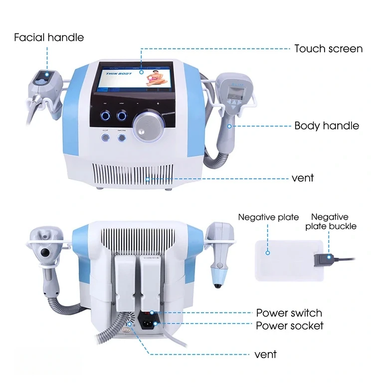 RF body contouring Machine Accessories