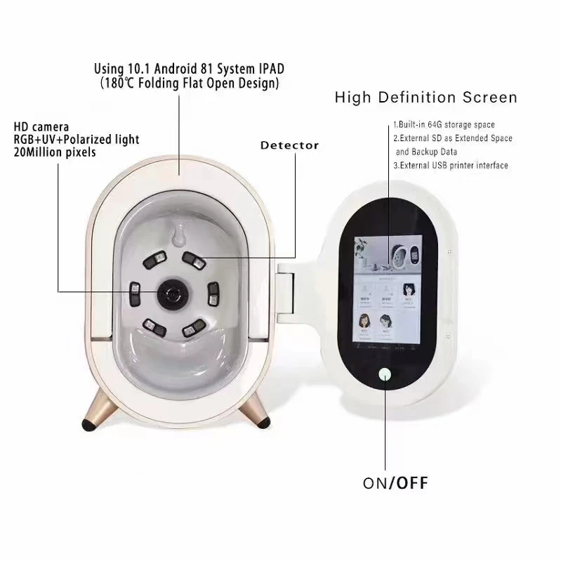 3D Magic Mirror Skin Analyser
