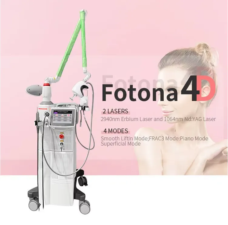 dual-wavelength laser 4D non-surgical face lifting laser system