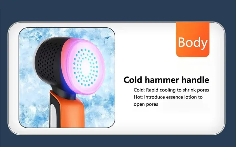 Cold hammer handle