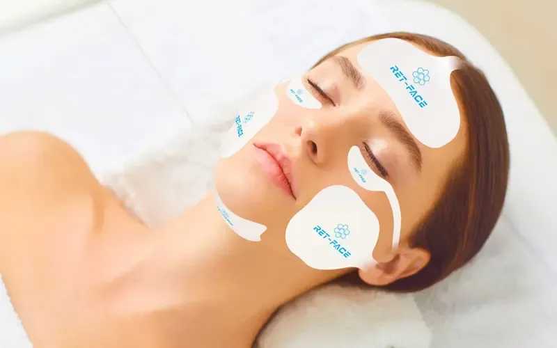 RET Face treatment on face