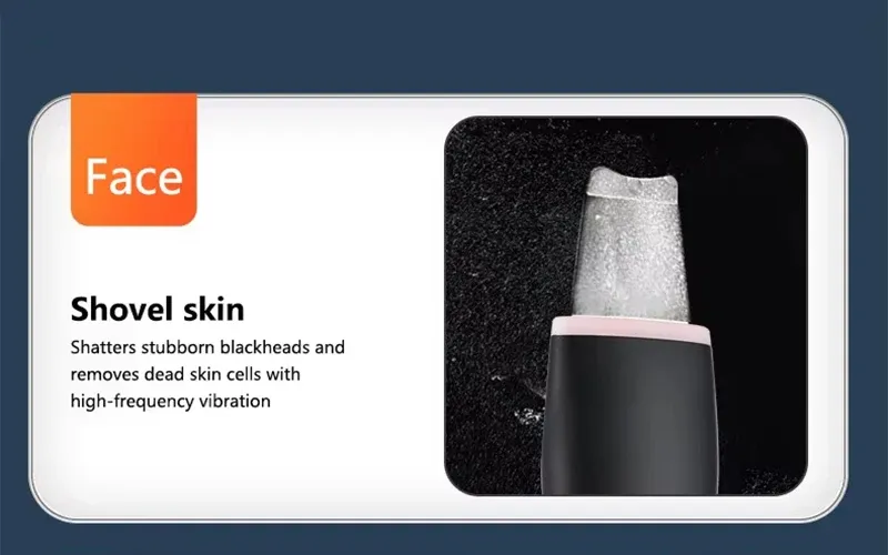 Shovel skin handpiece